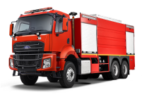 Ugunsdzēsības mašīnas un ūdensvedējs